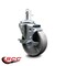 Service Caster Semi Steel Swivel Grip Ring Caster 4'' Wheel & 7/16'' Stem w/Brake SCC-GR20S414-SSS-TLB-716138 - alternate 3